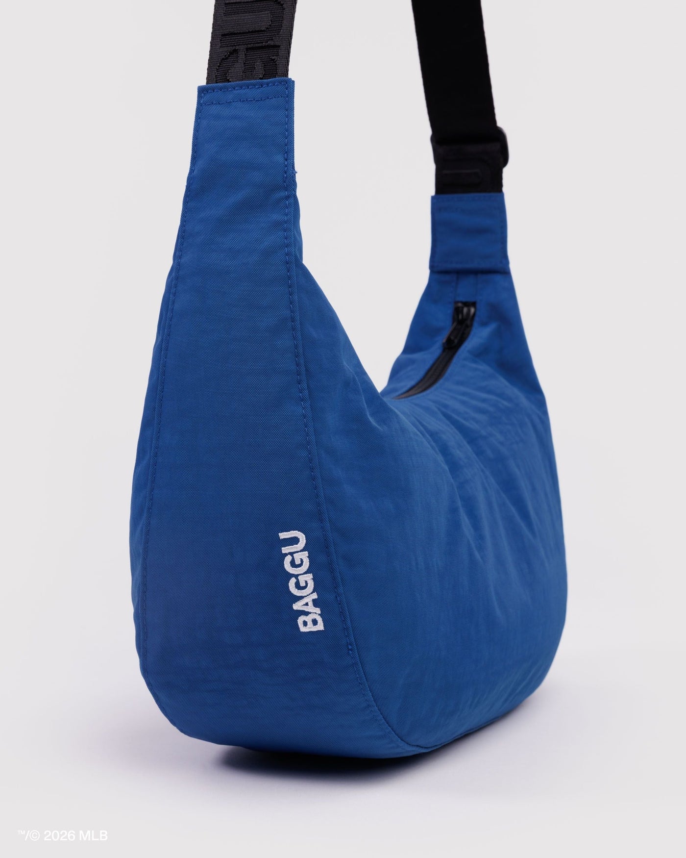 Medium Nylon Crescent Bag